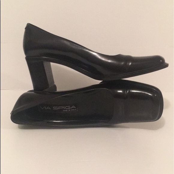 Via Spiga Black Leather Shoes - Picture 14 of 15